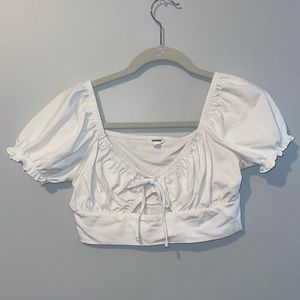 Garage crop top